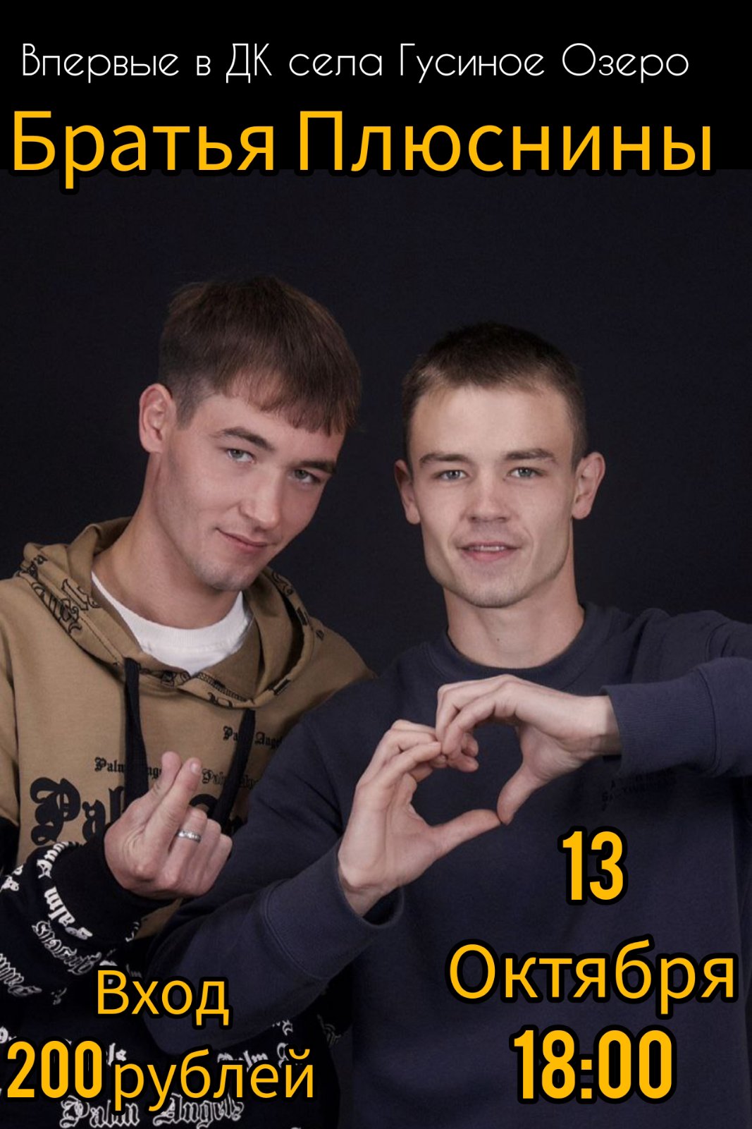 Концерт Братьев Плюсниных.