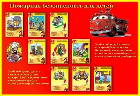 Правила пожарной безопасности для детей. Правила пожарной безопасности для детей.